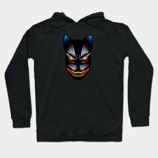 Kitsune fox mask Hoodie